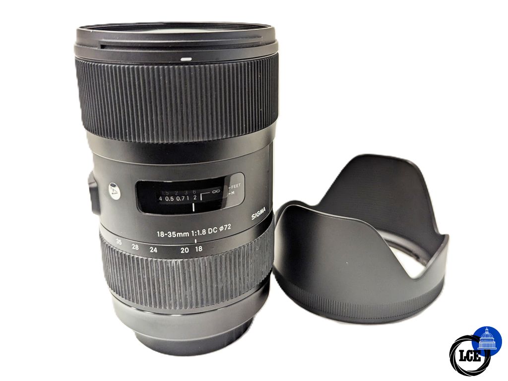 Sigma 18-35mm F1.8 DC Art Canon EF-S Fit