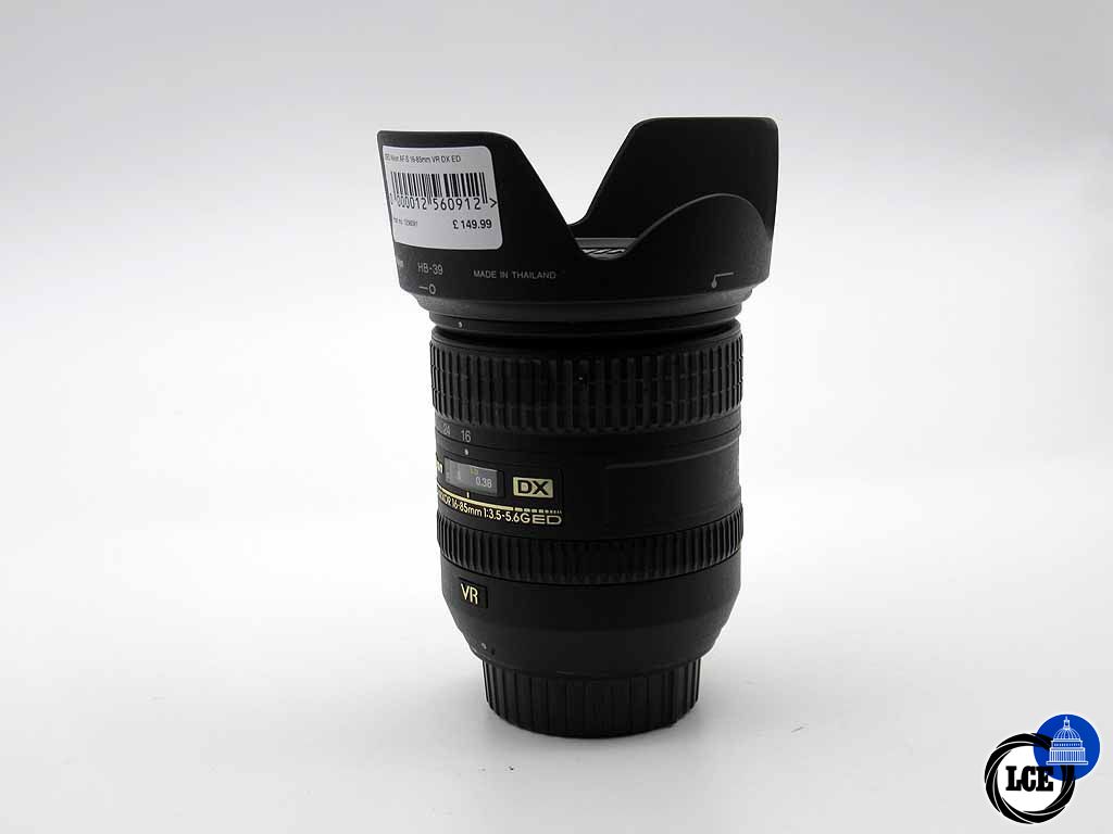 Nikon AF-S 16-85mm f/3.5-5.6G VR ED DX 