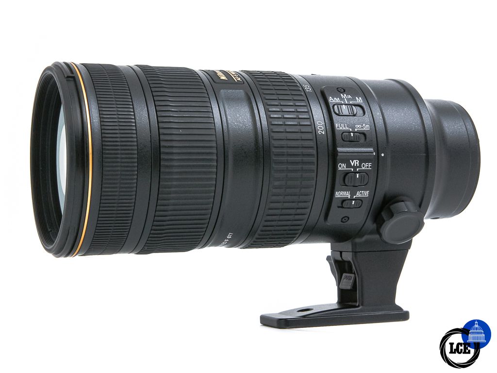 Nikon AF-S 70-200mm f2.8 G ED VR II