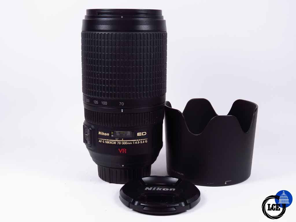 Nikon 70-300mm f4.5-5.6 AFS VR ED 