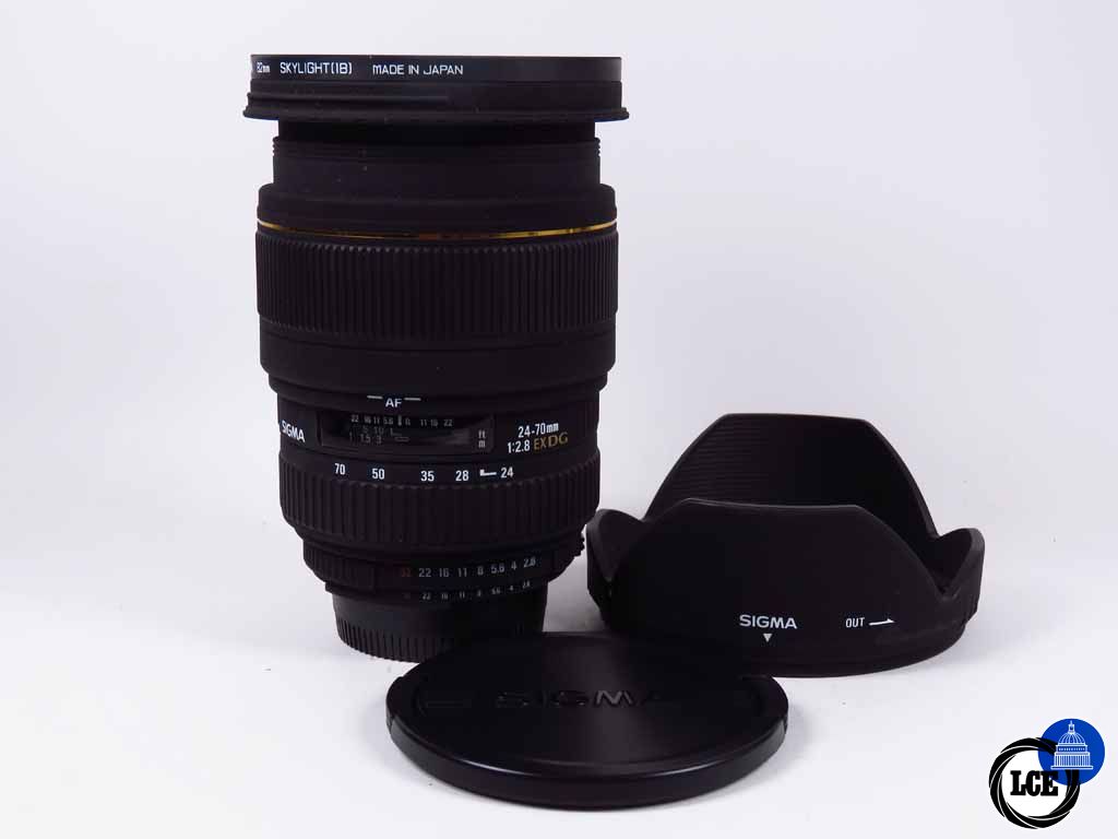 Sigma 24-70mm f2.8 EX DG Nikon AF Fit