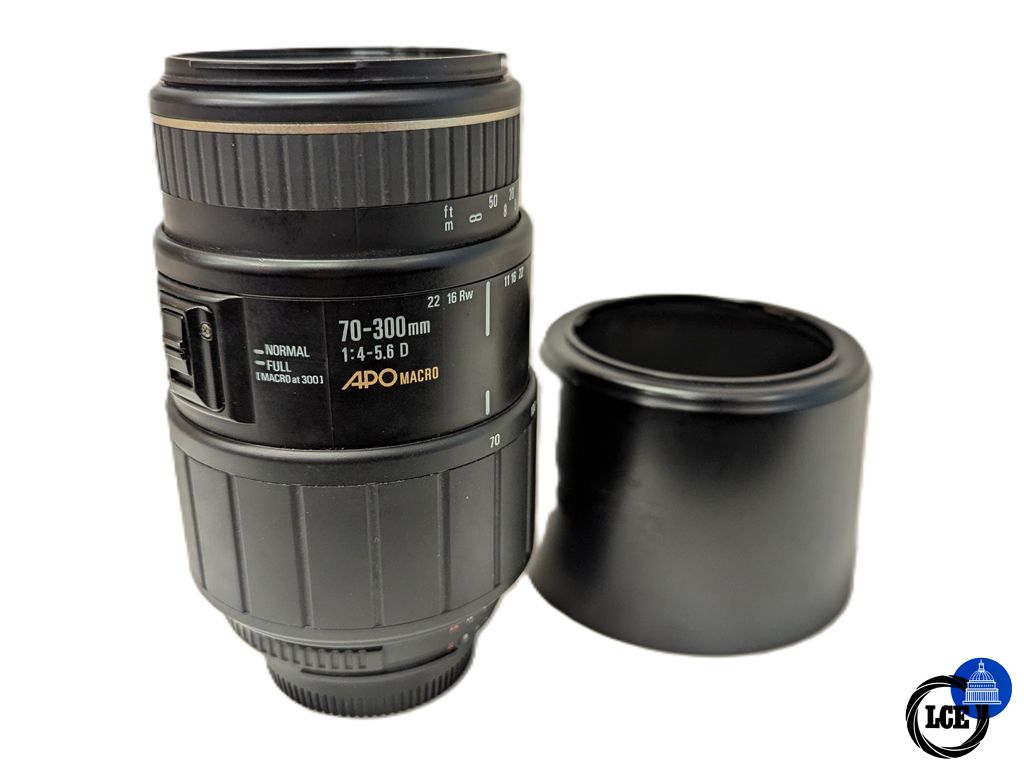 Sigma 70-300mm F4-5.6 D APO Macro DG Nikon Fit Non Motored