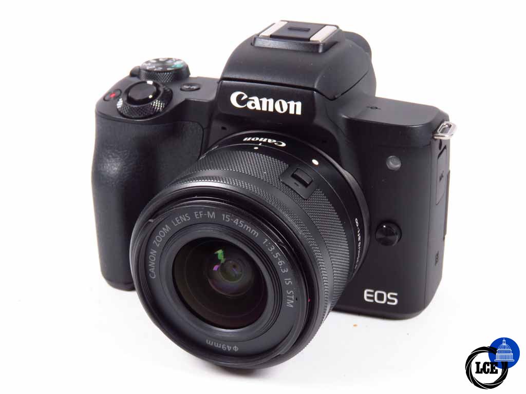 Canon EOS M50 c/w 15-45