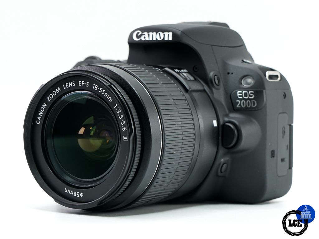 Canon EOS 200D + 18-55mm III