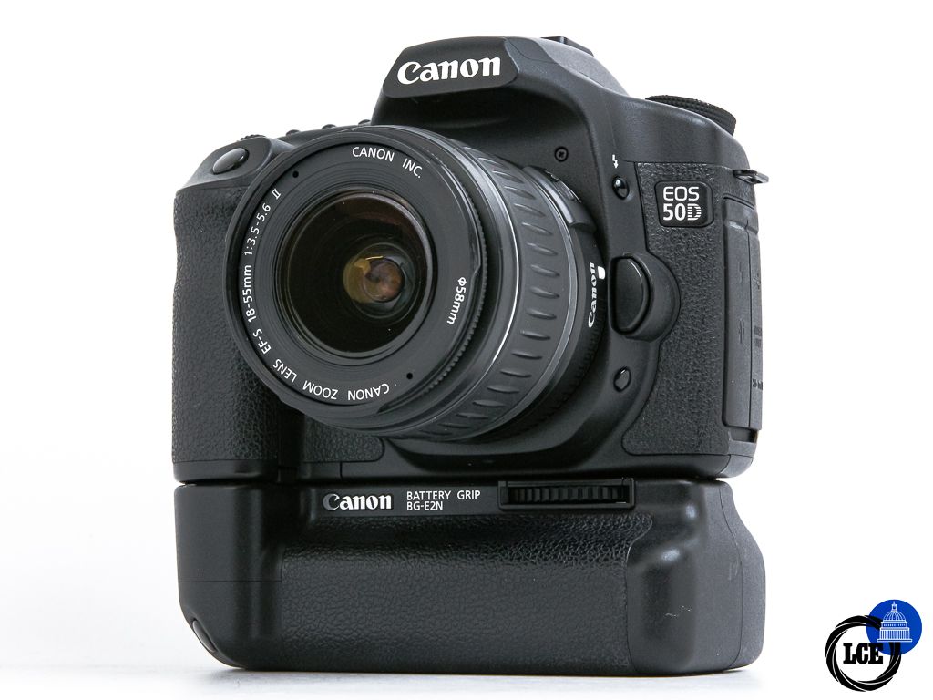 Canon EOS 50D + 18-55mm II + BG-E2N **25k Shutter Count**