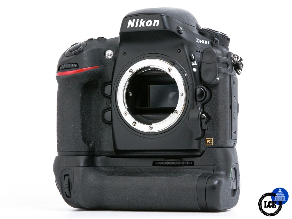 Nikon D800 + MB-D10 **6.5k Shutter Count**