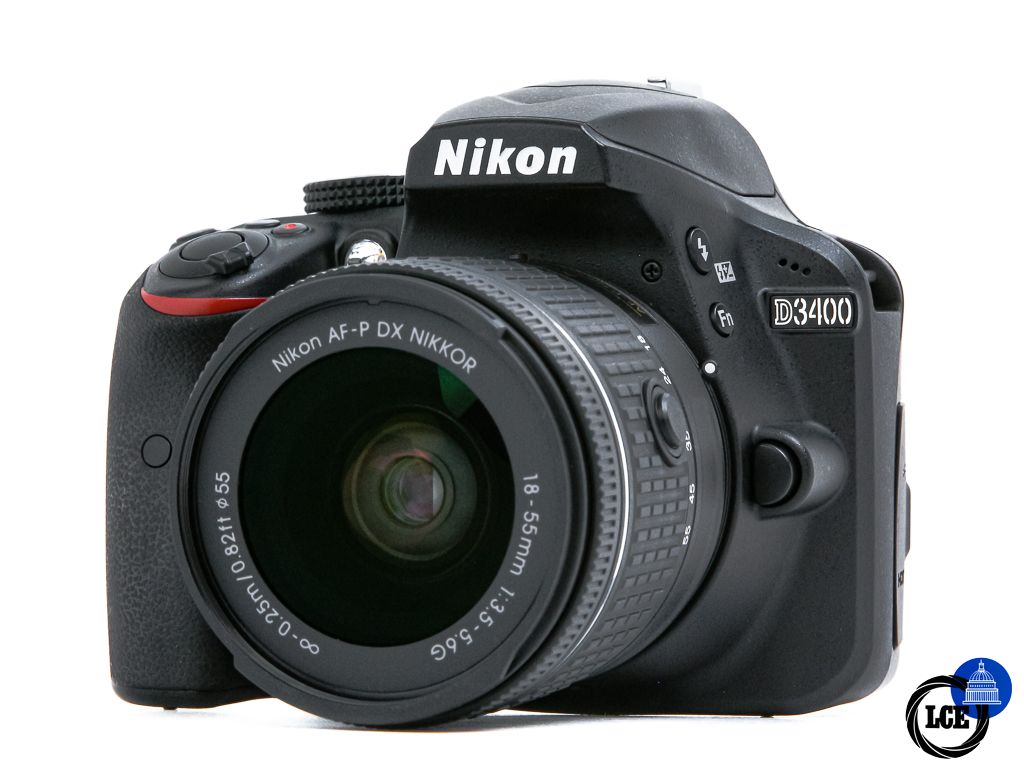 Nikon D3400 + AF-P 18-55mm **1.5k Shutter Count**