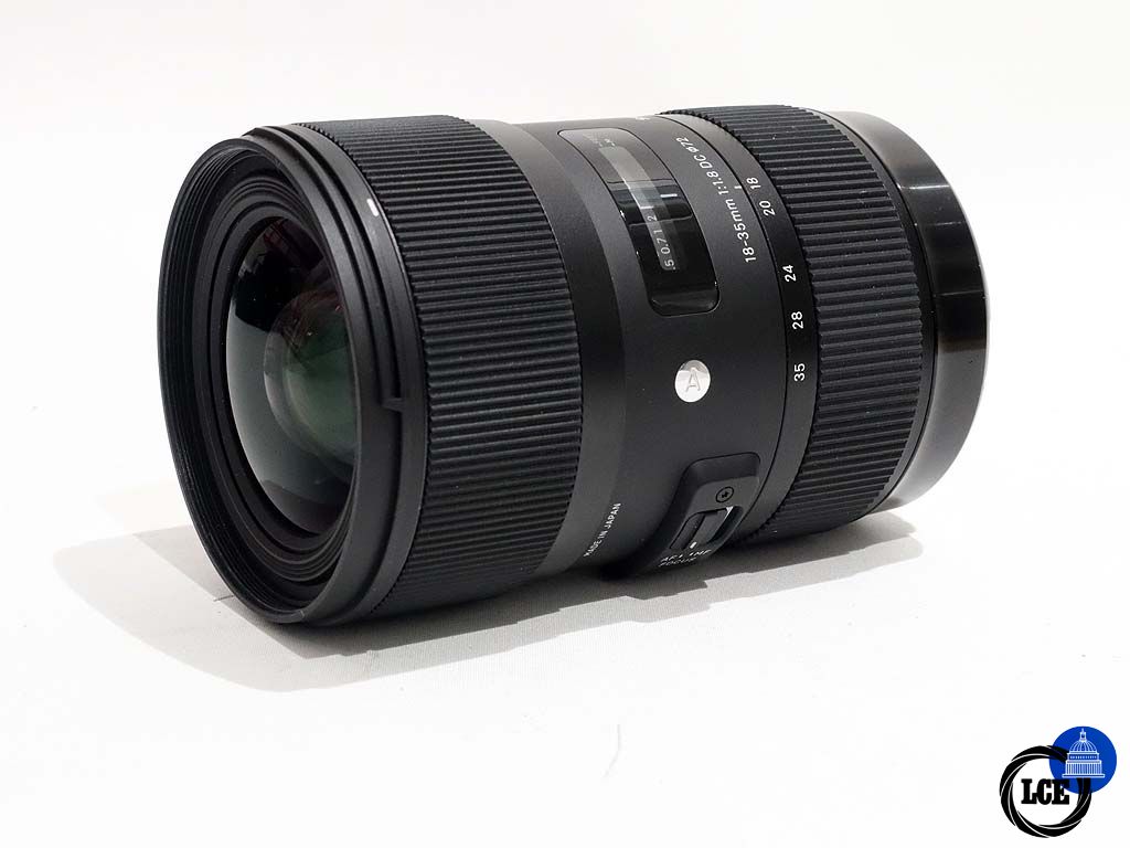 Sony 18-35mm f1.8 DC Canon EF-S