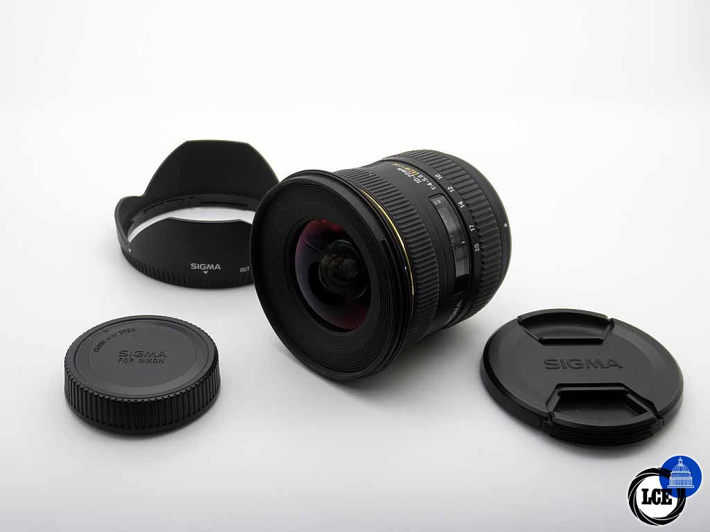 Sigma 10-20mm f/4-5.6 EX DC (Nikon AF)