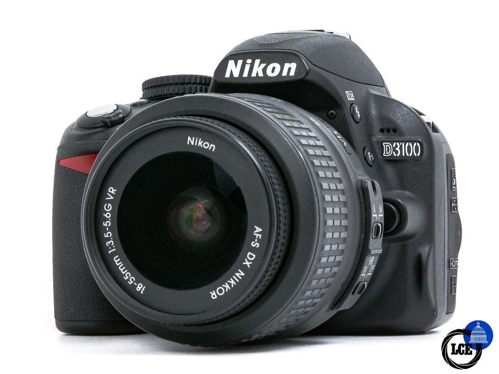 Nikon D3100 + 18-55mm VR **2.5k Shutter Count**