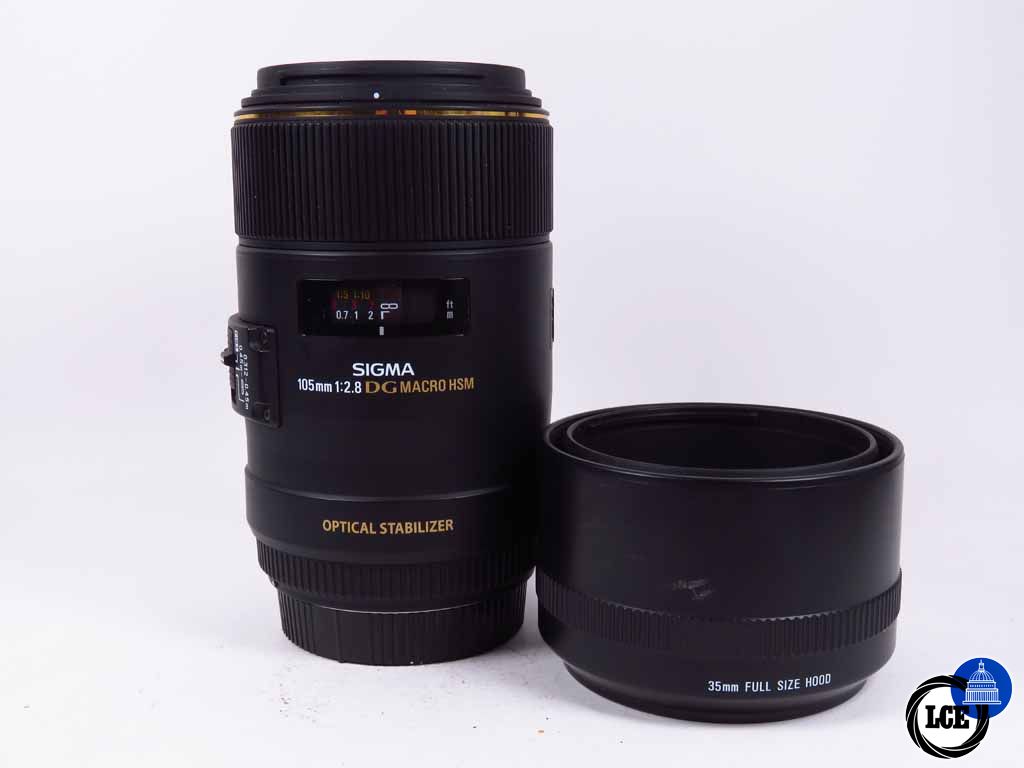 Sigma 105mm f2.8 DG Macro HSM EOS Fit