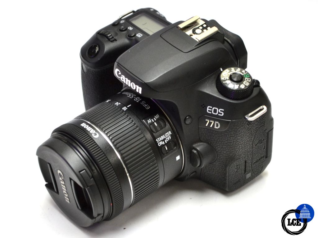 Canon EOS 77D + 18-55mm f4-5.6 IS STM