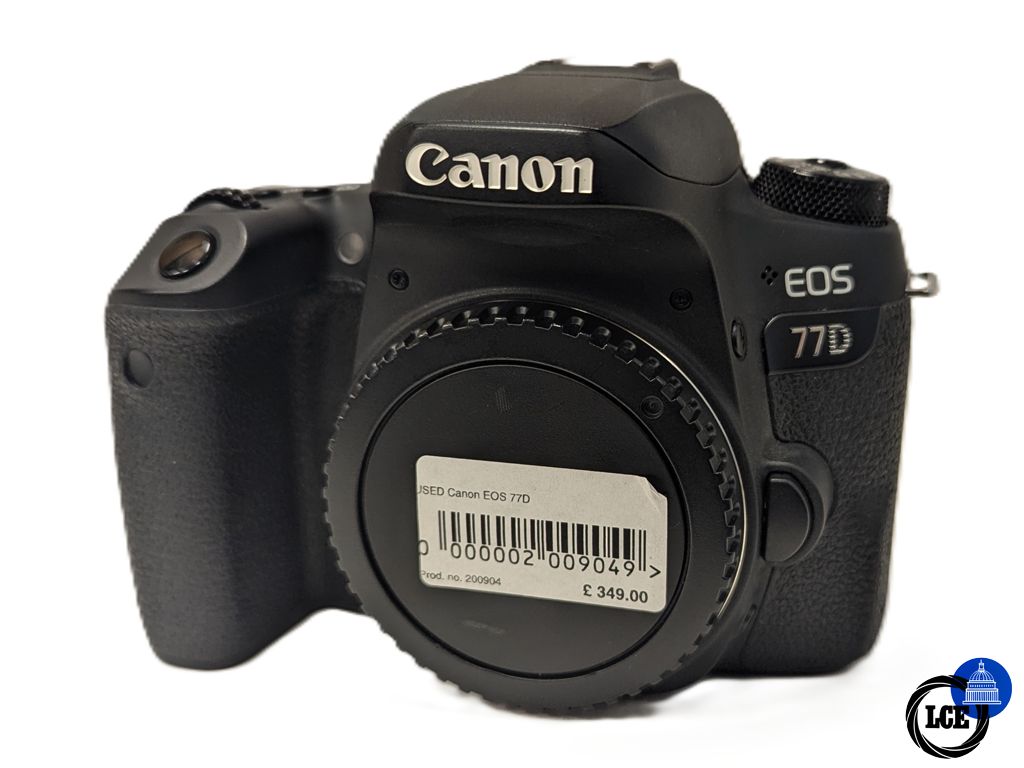 Canon EOS 77D Body 36.6k Shutter Count