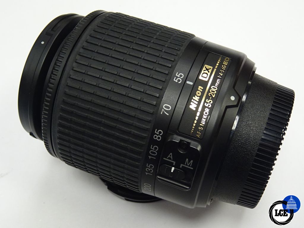 Nikon 55-200mm f 4-5.6 ED G  AF-S DX 