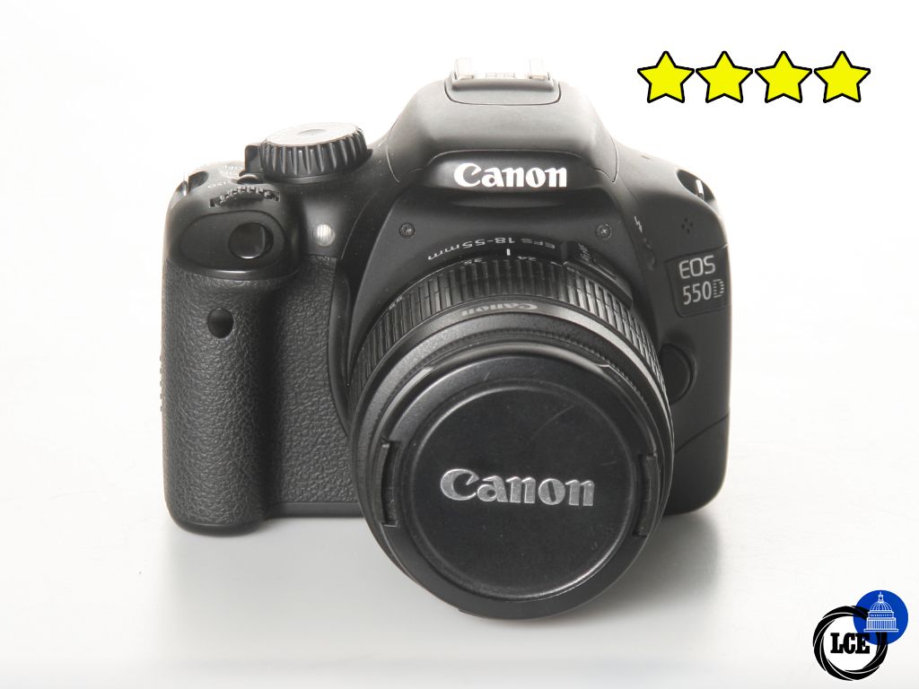 Canon EOS 550D+18-55mm III (Low Shutter Count 7,439)