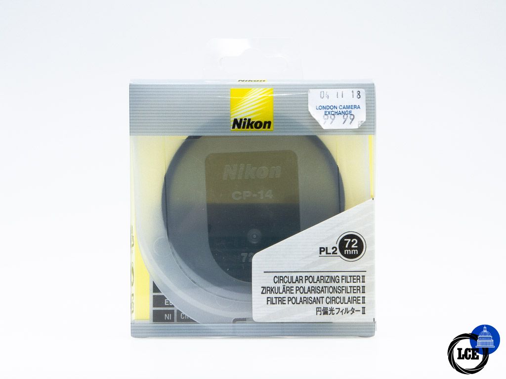 Nikon Circular Polarizing Filter II 72mm