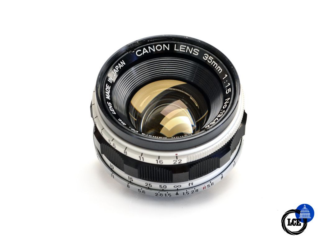 Canon 35mm F1.5 LTM *RARE - JUST BEEN SERVICED!!*