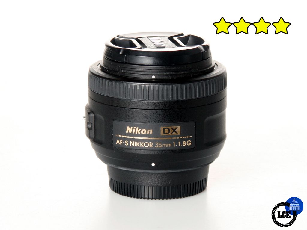 Nikon 35mm f/1.8 G AF-S DX (with Hood) Nikon 35mm f/1.8 G AF-S DX (with Hood)