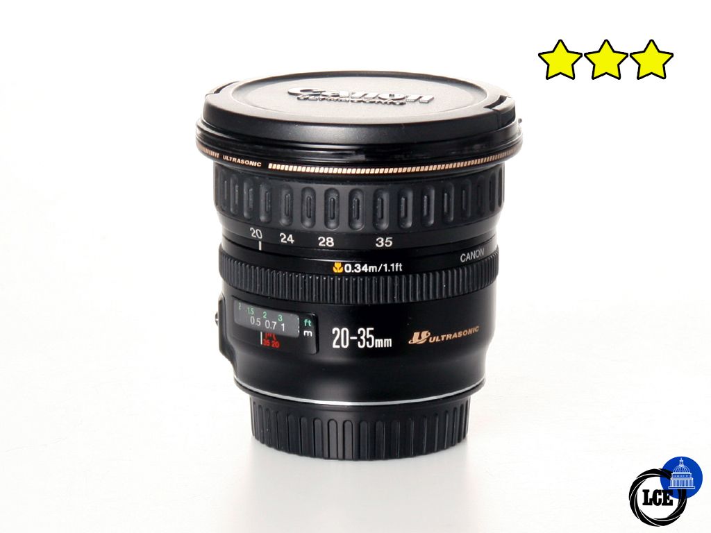 Canon EF 20-35mm f3.5-4.5 USM (with Hood) Canon EF 20-35mm f3.5-4.5 USM (with Hood)