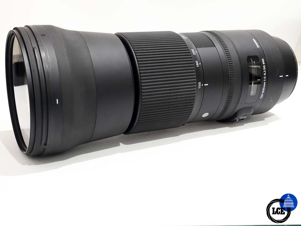 Sigma AF 150-600mm f5-6.3 DG OS Canon EF Sigma AF 150-600mm f5-6.3 DG OS Canon EF