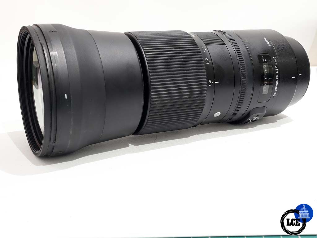 Sigma AF 150-600mm f5-6.3 DG OS = TC1401Canon EF Sigma AF 150-600mm f5-6.3 DG OS = TC1401Canon EF