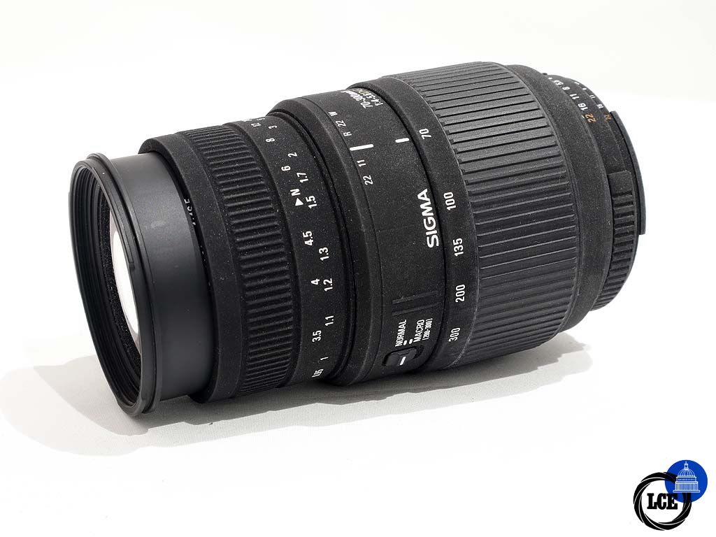 Sigma AF 70-300mm f4-5.6 DG Nikon AF-D Sigma AF 70-300mm f4-5.6 DG Nikon AF-D