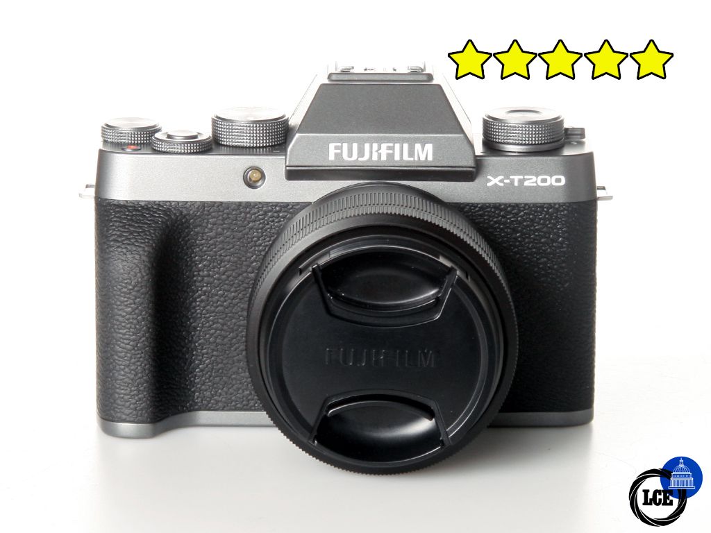 FujiFilm X-T200+XC15-45mm PZ Dark Silver (BOXED) FujiFilm X-T200+XC15-45mm PZ Dark Silver (BOXED)