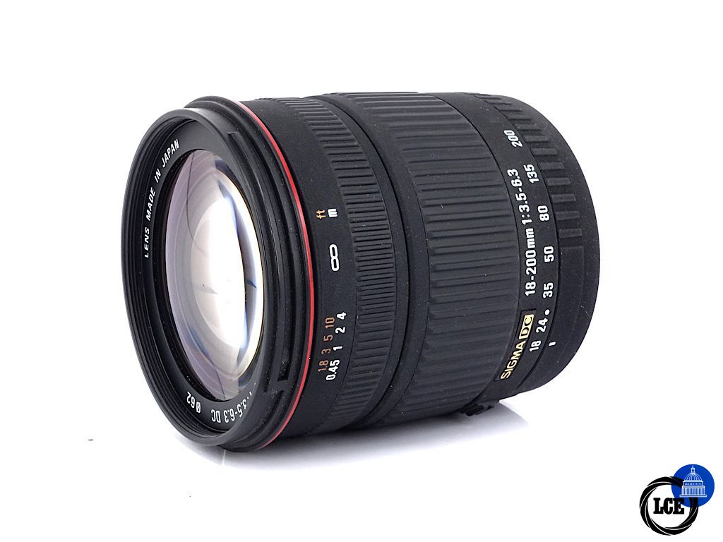 Sigma 18-200mm F3.5-6.3 DC Canon Fit - Boxed | 4* Sigma 18-200mm F3.5-6.3 DC Canon Fit - Boxed | 4*