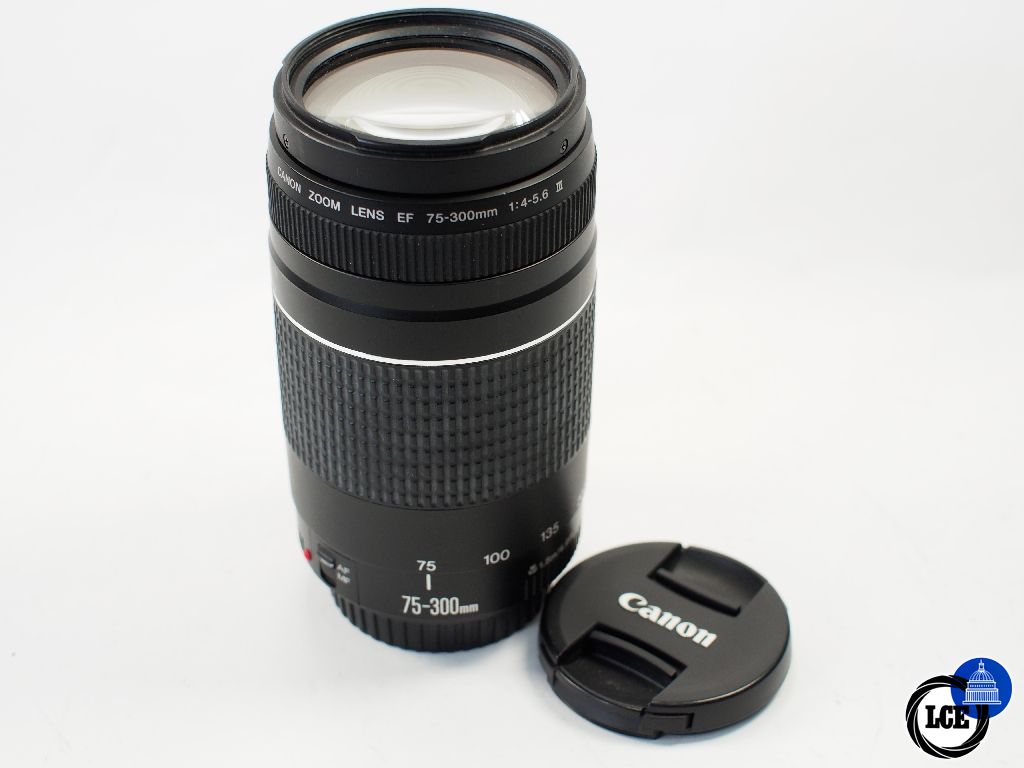 Canon EF 75-300mm f4-5.6 III Canon EF 75-300mm f4-5.6 III