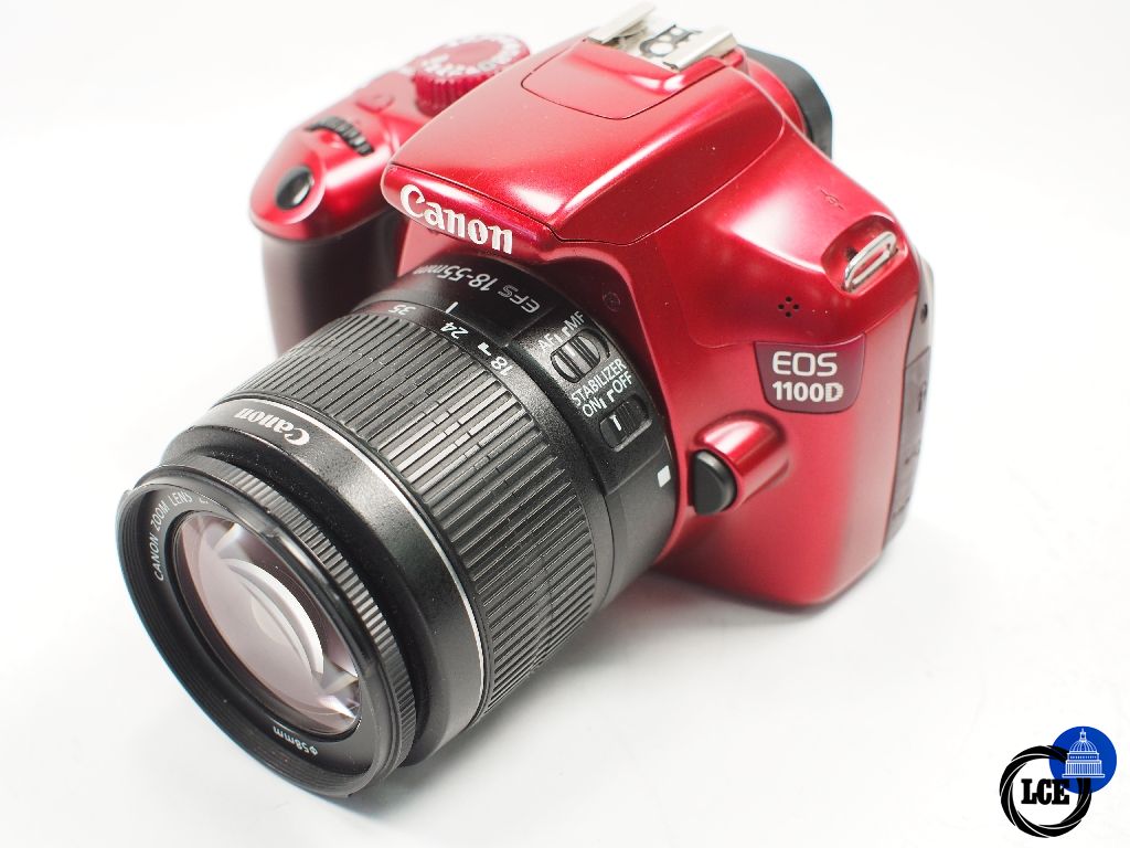 Canon EOS 1100D + 18-55mm F3.5-5.6 IS II (RED) Canon EOS 1100D + 18-55mm F3.5-5.6 IS II (RED)