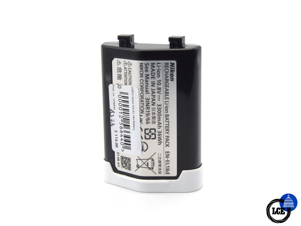 Nikon EN-EL 18D Battery Nikon EN-EL 18D Battery