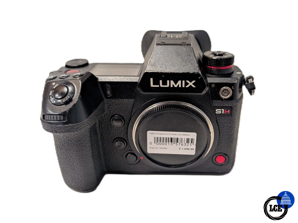 Panasonic S1H Body - Low 2850 Shutter Count Panasonic S1H Body - Low 2850 Shutter Count