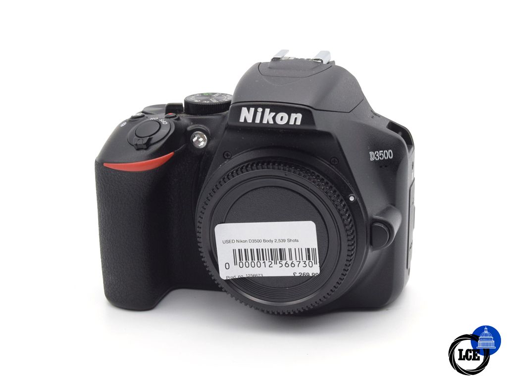 Nikon D3500 Body (2539 Shots) Nikon D3500 Body (2539 Shots)
