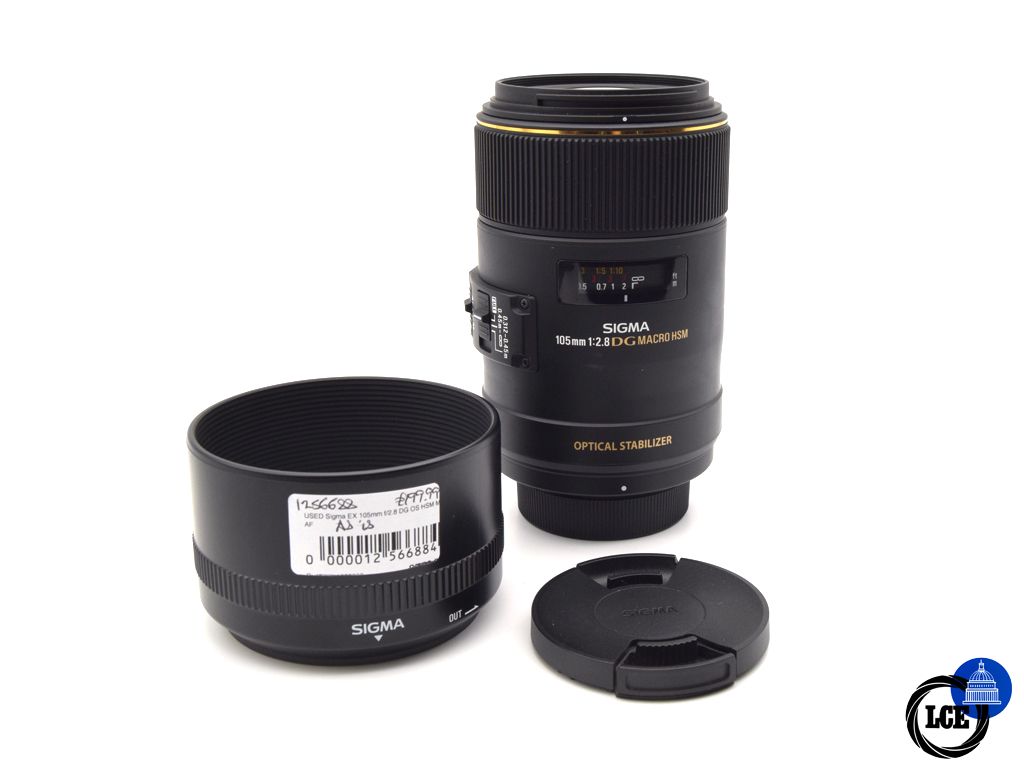 Sigma EX 105mm f/2.8 DG OS HSM Macro N/AF Sigma EX 105mm f/2.8 DG OS HSM Macro N/AF