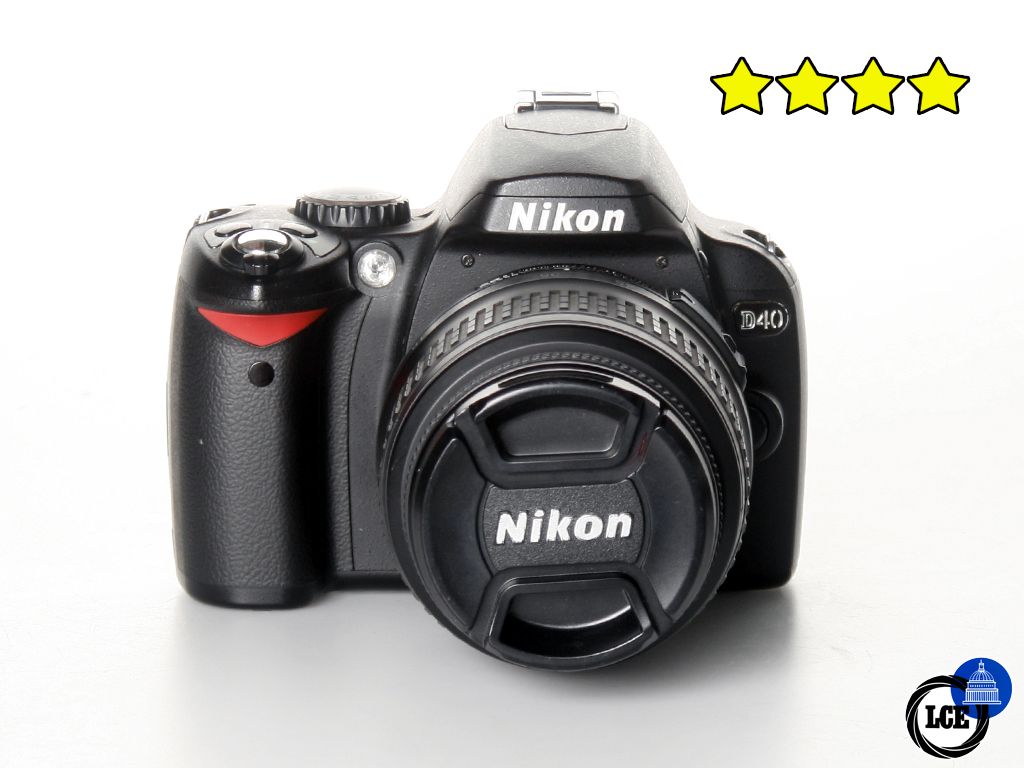 Nikon D40+18-55mm II (Low Shutter Count 4,373) Nikon D40+18-55mm II (Low Shutter Count 4,373)
