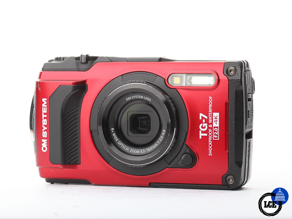 OM SYSTEM TG-7 Red | 10114037 OM SYSTEM TG-7 Red | 10114037