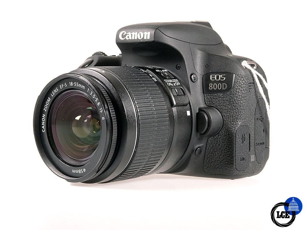 Canon EOS 800D + 18-55mm IS II Canon EOS 800D + 18-55mm IS II