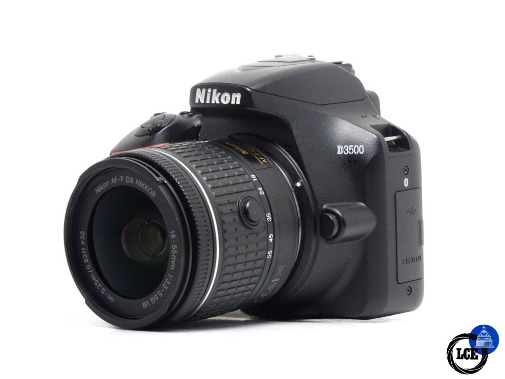 Nikon D3500 + AF-P 18-55mm f/3.5-5.6G DX VR Nikon D3500 + AF-P 18-55mm f/3.5-5.6G DX VR