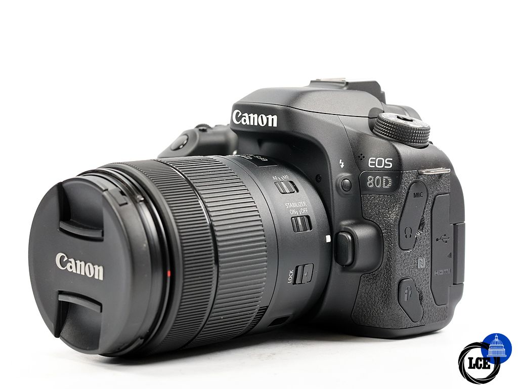 Canon EOS 80D + 18-135mm f/3.5-5.6 IS USM *Boxed* *2K shutter* | 1276962 Canon EOS 80D + 18-135mm f/3.5-5.6 IS USM *Boxed* *2K shutter* | 1276962