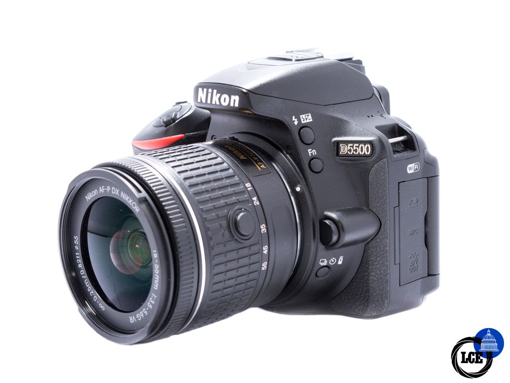 Nikon D5500 + AF-P 18-55mm f3.5-5.6 G VR *Low shutter count* Nikon D5500 + AF-P 18-55mm f3.5-5.6 G VR *Low shutter count*