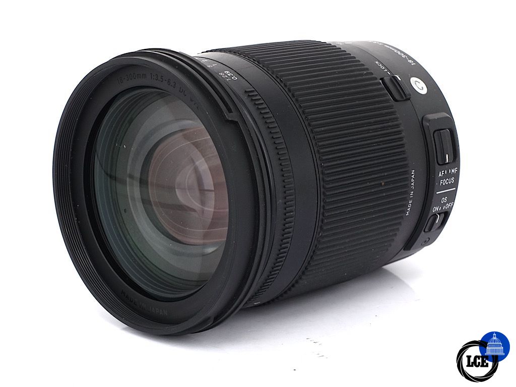 Sigma 18-300mm F3.5-6.3 Contemporary DC Canon | 4* Sigma 18-300mm F3.5-6.3 Contemporary DC Canon | 4*