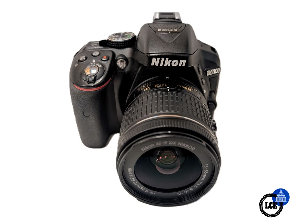 Nikon D5300 + AF-P 18-55mm F3.5-5.6 VR - 12.8k Shutter Count Nikon D5300 + AF-P 18-55mm F3.5-5.6 VR - 12.8k Shutter Count
