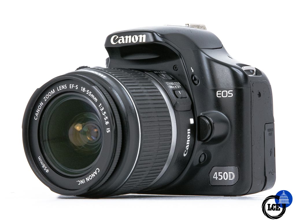 Canon EOS 450D + 18-55mm IS **3.5K Shutter Count** Canon EOS 450D + 18-55mm IS **3.5K Shutter Count**