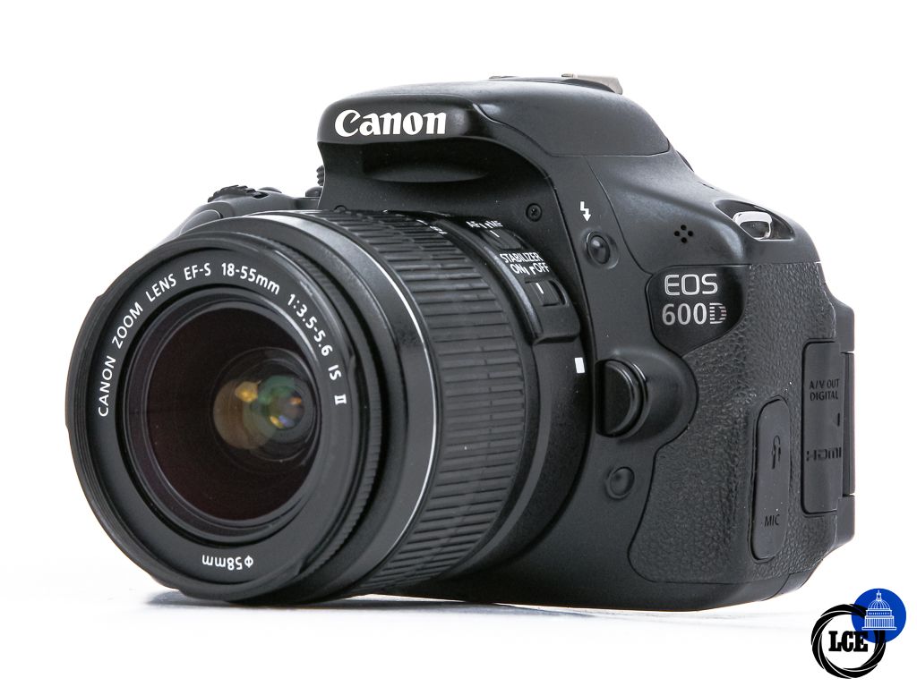 Canon EOS 600D + 18-55mm IS II **38k Shutter Count** Canon EOS 600D + 18-55mm IS II **38k Shutter Count**
