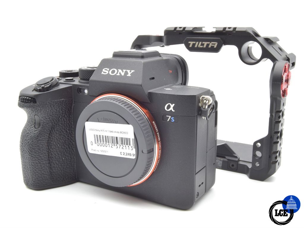 Sony A 7s MK III (11,640 Shutter Actuations) Sony A 7s MK III (11,640 Shutter Actuations)