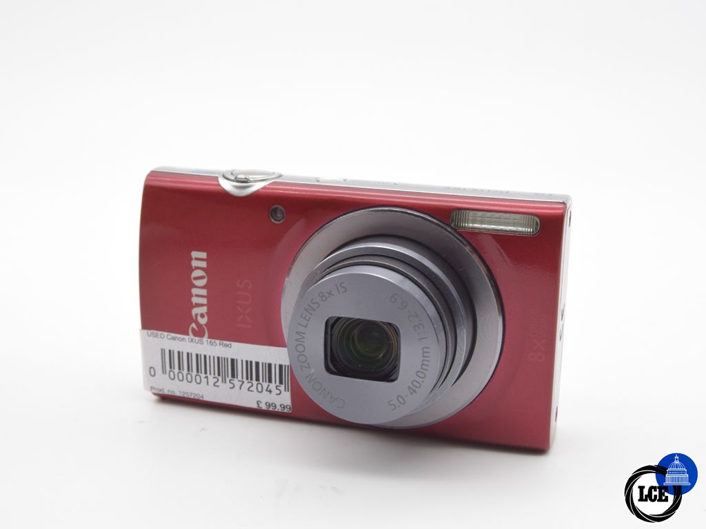 Canon IXUS 165 (CCD Sensor) Canon IXUS 165 (CCD Sensor)