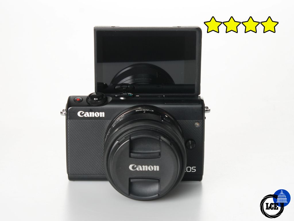 Canon EOS M100+15-45 IS STM Black (BOXED)