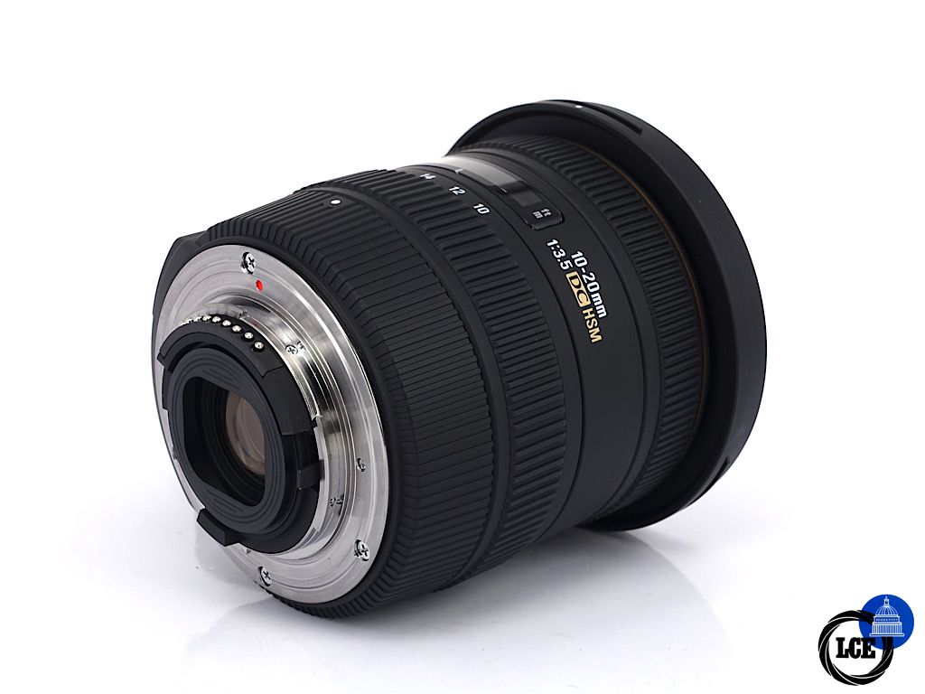 Sigma 10-20mm F3.5 DC HSM Nikon Fit + Case | 4*