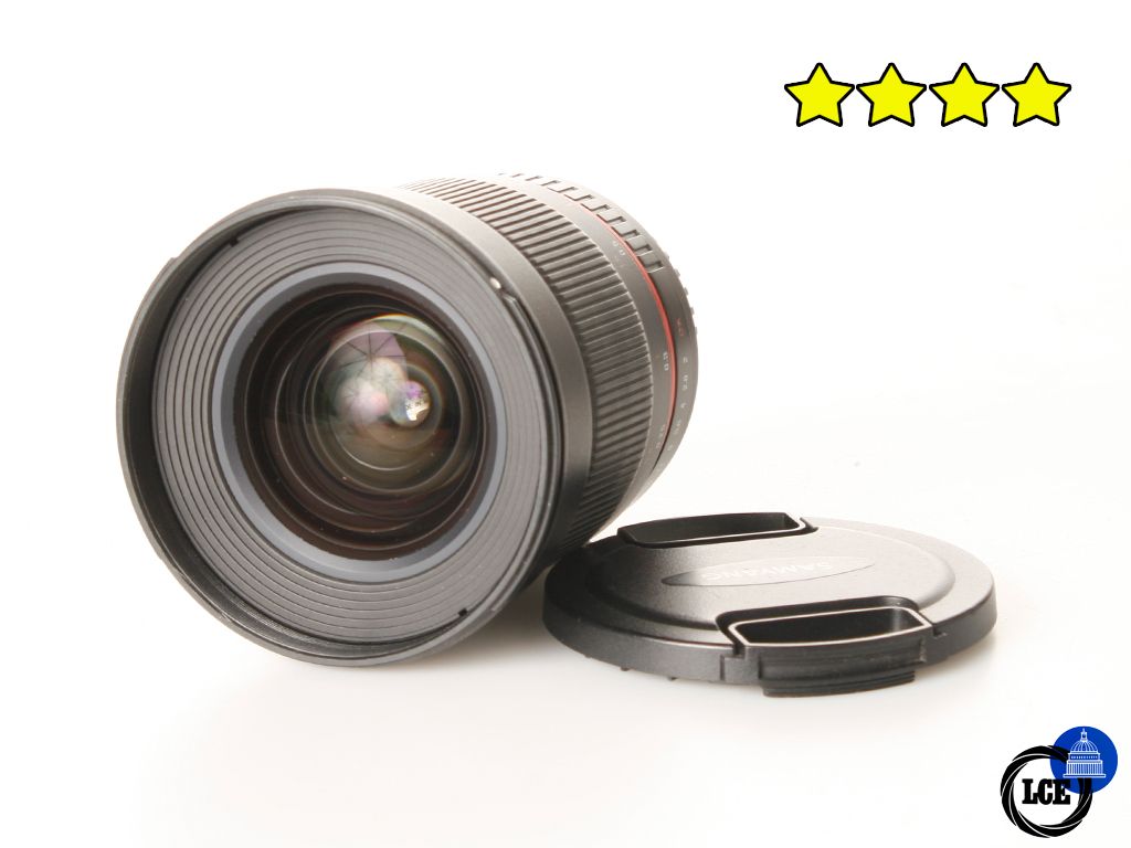 Samyang 16mm f2 ED AS UMC CS - Canon EF fit