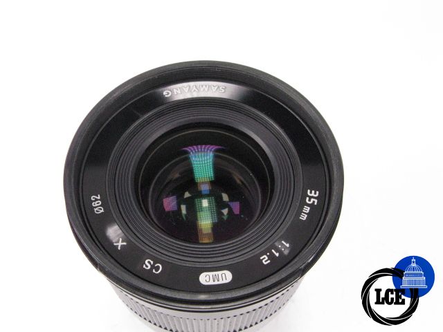 Samyang XF 35mm f1.2 ED AS UMC CS Manual focus